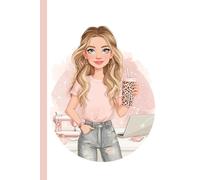 The beautiful lady: Work Notebook, Funny Office Gift for Women, Coworker, Boss, Secret Santa Gag Gift (Blank Lined Journal)