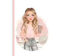 The beautiful lady: Work Notebook, Funny Office Gift for Women, Coworker, Boss, Secret Santa Gag Gift (Blank Lined Journal)