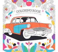 The Beauty and Nostalgia of Classic Cars Coloring Book for kids & teens Ages 8-17 with 50 Pages Perfectly Sized Book: Creative Journey Through Automotive History
