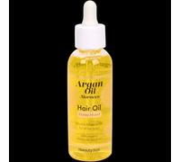 The Beauty Dept. Aceite de argán con miel, aceite de argán orgánico marroquí, para todo tipo de cabello