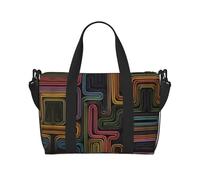 The beauty of origami - Bolsa de gimnasio estampada para fin de semana, ideal para viajes de negocios