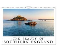 The Beauty of Southern England (Wall Calendar 2026 DIN A4 landscape), CALVENDO 12 Month Wall Calendar: Fascinating Southern England: blooming gardens, rough coastlines, open seas