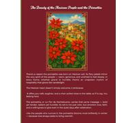 The Beauty of the Mexican People and the Poinsettia Large Composition Notebook: Glossy Shiney Finish Journal ~ Wide ruled ~ 8.5 x11~ Watermark at page 51