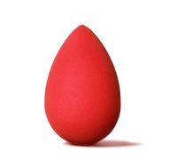 The BEAUTYBLENDER Ruby Blender Makeup Sponge for blending liquid Foundations, Powders and Creams. Flawless, Professional Streak Free Application Blend, Vegan, Cruelty Free and Made in the USA