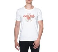 The Bee Gees Main Course Hombres Camiseta De Manga Corta Blanco Cuello Redondo Men T-Shirt White Round Neck