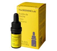 The Beemine Lab - Aceite de Noche 25% CBD:CBG (5:1) - Isolated - Activos Naturales con Melatonina, Pasiflora, Melisa y Terpenos - Mejora Tu Rutina de Noche - 100% Vegetal y Orgánico - 5 ml