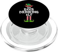 The Beer Drinking Elf, Divertida Navidad para Grupos Familiares PopSockets PopGrip para MagSafe