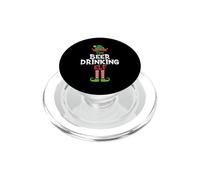 The Beer Drinking Elf, Divertida Navidad para Grupos Familiares PopSockets PopGrip para MagSafe