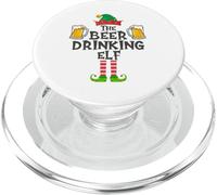 The Beer Drinking Elf, Divertida Navidad para Grupos Familiares PopSockets PopGrip para MagSafe