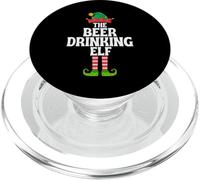 The Beer Drinking Elf, Divertida Navidad para Grupos Familiares PopSockets PopGrip para MagSafe