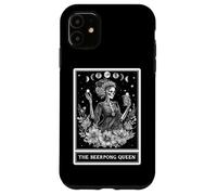 The Beerpong Queen Beer Pong Beer Juego Tarot Card Witchy Carcasa para iPhone 11