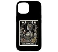 The Beerpong Queen Beer Pong Beer Juego Tarot Card Witchy Carcasa para iPhone 15