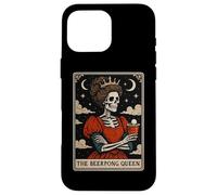 The Beerpong Queen Beer Pong Beer Juego Tarot Card Witchy Carcasa para iPhone 16 Pro MAX