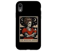 The Beerpong Queen Beer Pong Beer Juego Tarot Card Witchy Carcasa para iPhone XR