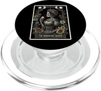 The Beerpong Queen Beer Pong Beer Juego Tarot Card Witchy PopSockets PopGrip para MagSafe