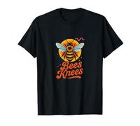 The Bees Knees Funny Cute Bee Juego de Palabras Primavera Verano Buzz Camiseta