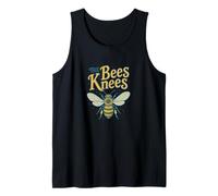The Bees Knees Funny Cute Bee Juego de Palabras Primavera Verano Buzz Camiseta sin Mangas