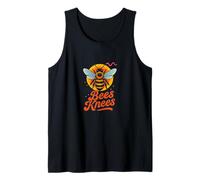 The Bees Knees Funny Cute Bee Juego de Palabras Primavera Verano Buzz Camiseta sin Mangas