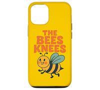 The Bees Knees Funny Cute Bee Juego de Palabras Primavera Verano Buzz Carcasa para iPhone 12/12 Pro