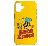 The Bees Knees Funny Cute Bee Juego de Palabras Primavera Verano Buzz Carcasa para iPhone 16 Plus