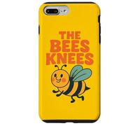 The Bees Knees Funny Cute Bee Juego de Palabras Primavera Verano Buzz Carcasa para iPhone 7 Plus/8 Plus