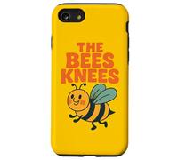 The Bees Knees Funny Cute Bee Juego de Palabras Primavera Verano Buzz Carcasa para iPhone SE (2020) / 7/8
