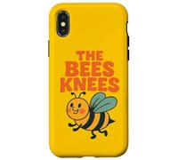 The Bees Knees Funny Cute Bee Juego de Palabras Primavera Verano Buzz Carcasa para iPhone X/XS