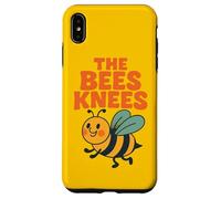 The Bees Knees Funny Cute Bee Juego de Palabras Primavera Verano Buzz Carcasa para iPhone XS MAX