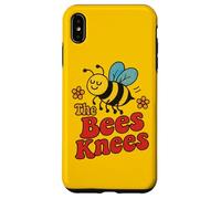 The Bees Knees Funny Cute Bee Juego de Palabras Primavera Verano Buzz Carcasa para iPhone XS MAX