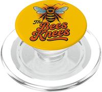 The Bees Knees Funny Cute Bee Juego de Palabras Primavera Verano Buzz PopSockets PopGrip para MagSafe