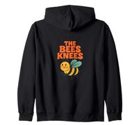 The Bees Knees Funny Cute Bee Juego de Palabras Primavera Verano Buzz Sudadera con Capucha