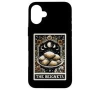 The Beignets Beignet Lover Tarot Francés Tarjeta Witchy Moon Carcasa para iPhone 16 Plus