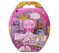 The Bellies - Blinky Queen, muñeca bebé interactiva con Purpurina, A Partir de 3 años (Famosa 700015536)