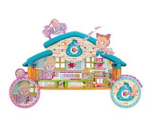 The Bellies From Bellyville - Cool School, playset de Juguete del Cole de con Muchas áreas de Juego para bebés y Accesorios Divertidos, Desde los 3 años de Edad, Famosa (700017319)