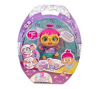 The Bellies From Bellyville - Pepa-Prr, muñeca interactiva Que saca la Lengua, con Pelo Rosa Ropa de Colores y Gafas Divertidas, Juguete para niñas y niños a Partir de 3 años, Famosa (700016630)