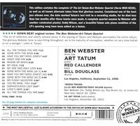 The Ben Webster Art Tatum Qu The Ben Webster Art Tatum Qu (CD) (Importación USA)