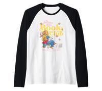 The Berenstain Bears Book Club Reading Together Vintage Camiseta Manga Raglan