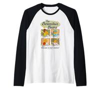The Berenstain Bears Family Sports and Hobbies Vintage Book Camiseta Manga Raglan