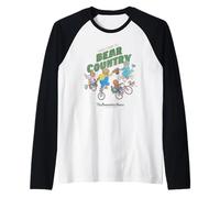 The Berenstain Bears Welcome to Bear Country Vintage Book Camiseta Manga Raglan