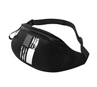 The Best American Chef Flag Fanny Pack Viajes al Aire Libre Casual Messenger Riñonera