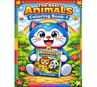 The Best Animals Coloring Book-1: The Best Animals Coloring Pages (Nature's Wonders Guides)