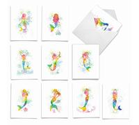 The Best Card Company Assorted Watercolor Blank Greeting Card Box Set