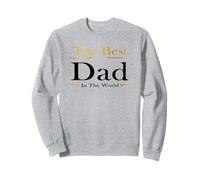 The Best Dad In The World Present for Father's Day Birthday Sudadera