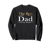 The Best Dad In The World Present for Fathers Day Birthday Sudadera