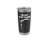 The Best is Yet to Come - Inspiring Trump Quote Graphic Vaso térmico de acero inoxidable de doble pared