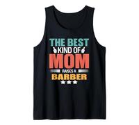 The Best Kind of Mom Raises A Barber Funny Mothers Day Camiseta sin Mangas