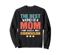 The Best Kind of Mom Raises A Counselor Funny Mothers Day Sudadera