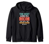 The Best Kind of Mom Raises A Financial Advisor Mothers Day Sudadera con Capucha