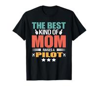 The Best Kind of Mom Raises A Pilot Funny Mothers Day Camiseta