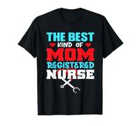 The Best Kind of Mom Registered Nurse For Mommy Mothers Day Camiseta gráfica económica